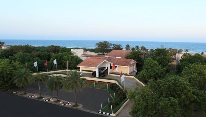The Ashok Beach Resort Puducherry Exterior foto